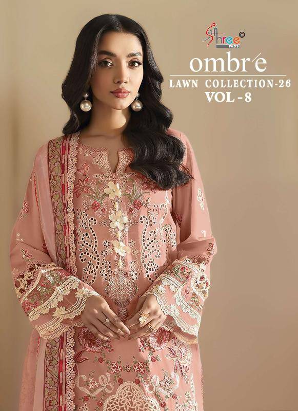 Shree fabs ombre vol 8 Wholesale designer salwar kameez in Mumbai